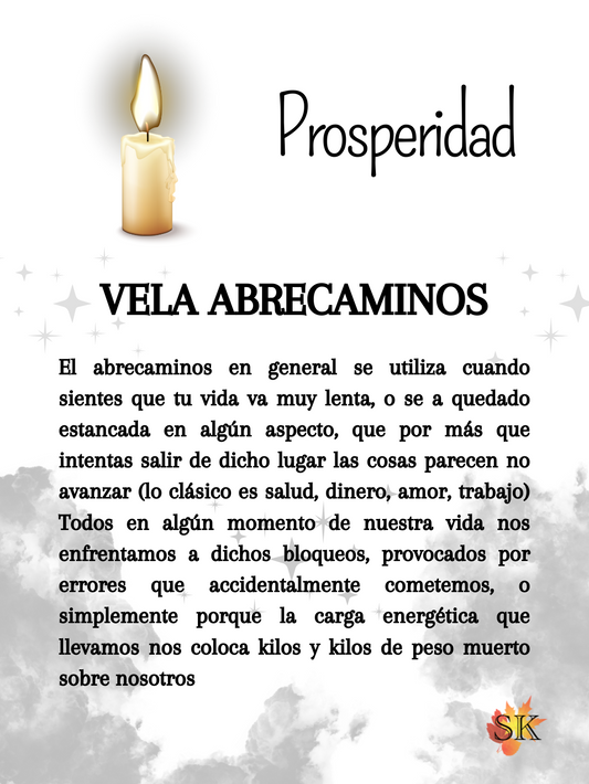Vela Abrecaminos