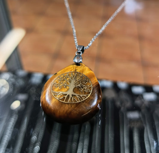 002 Collar Ojo de Tigre