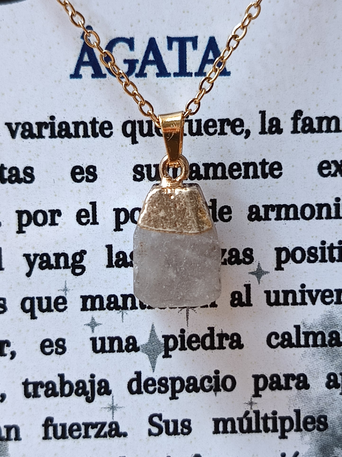 001 Collar Ágata Azul