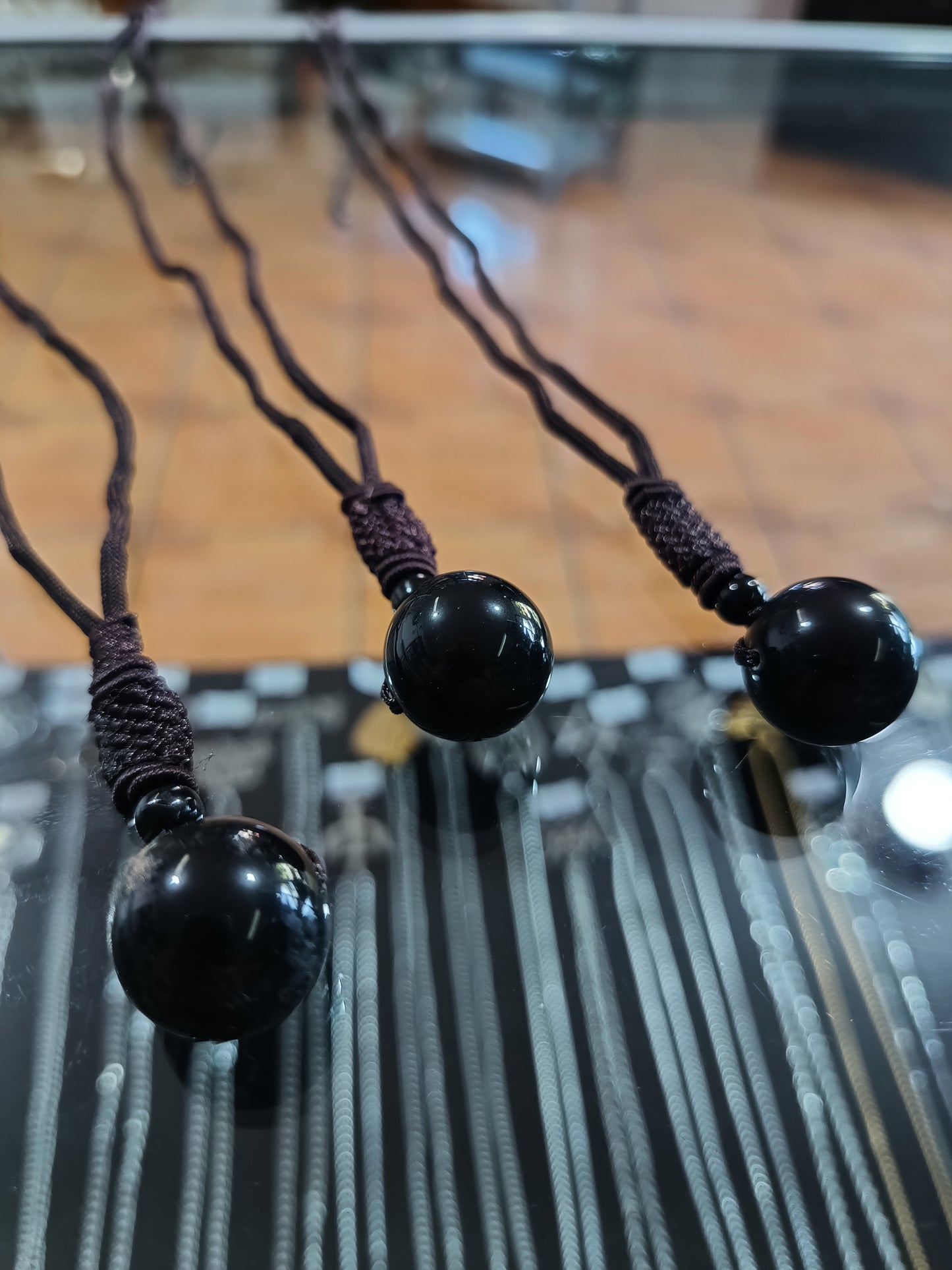 Collar Obsidiana Arcoiris