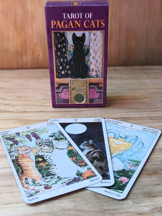 Tarot de los Gatos Paganos (Version Mini)