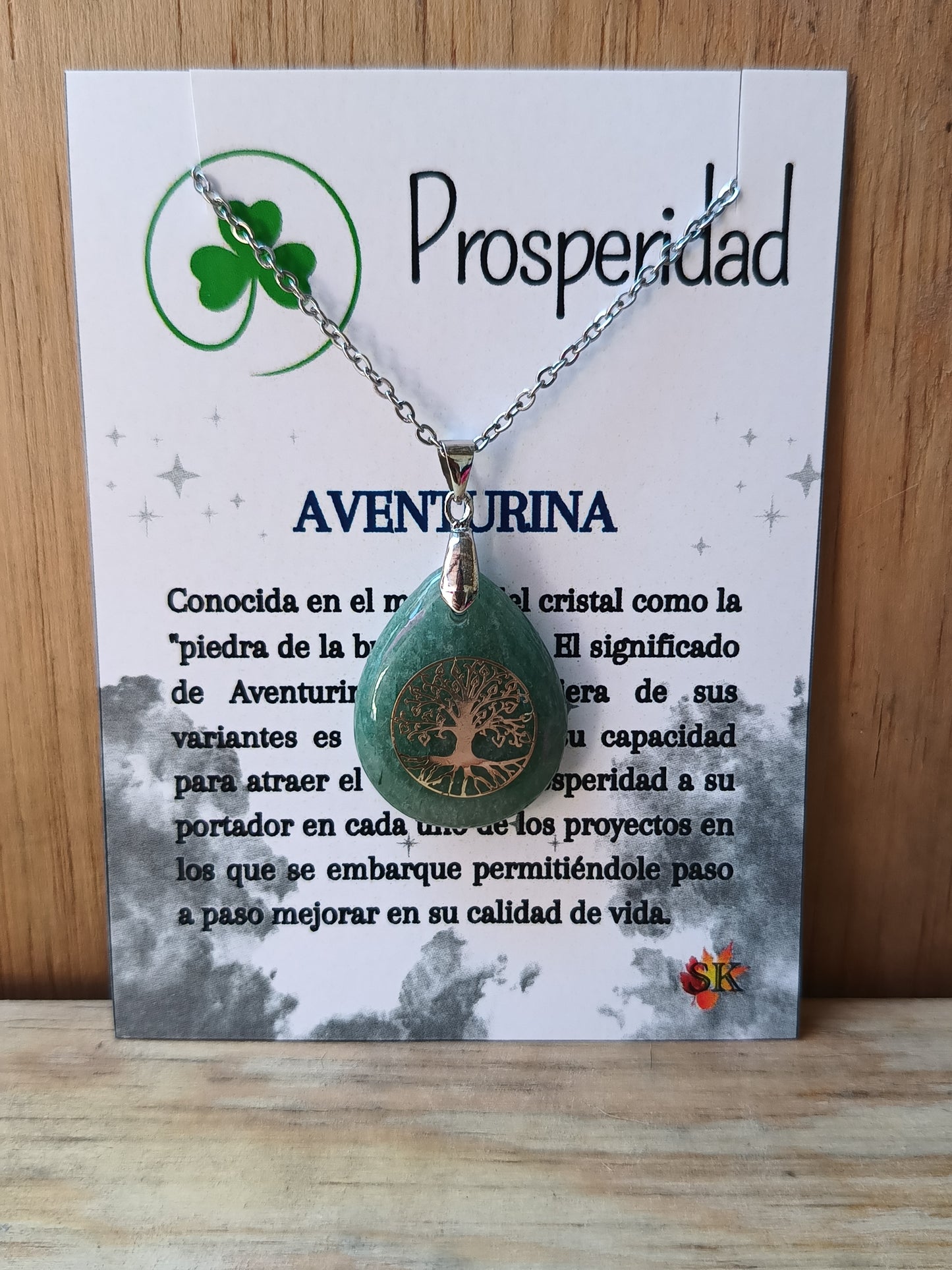 002 Collar de Aventurina