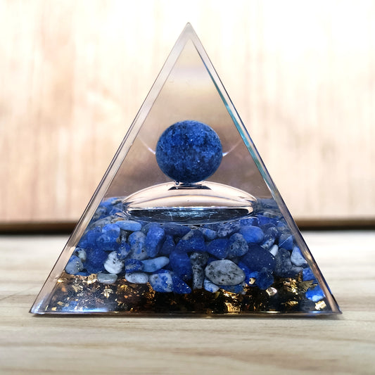 Orgonita piramidal de Lapizlasuli