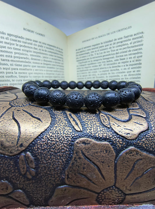 Pulsera Piedra Lava