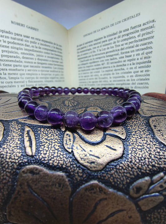 Pulsera Amatista de 6 mm