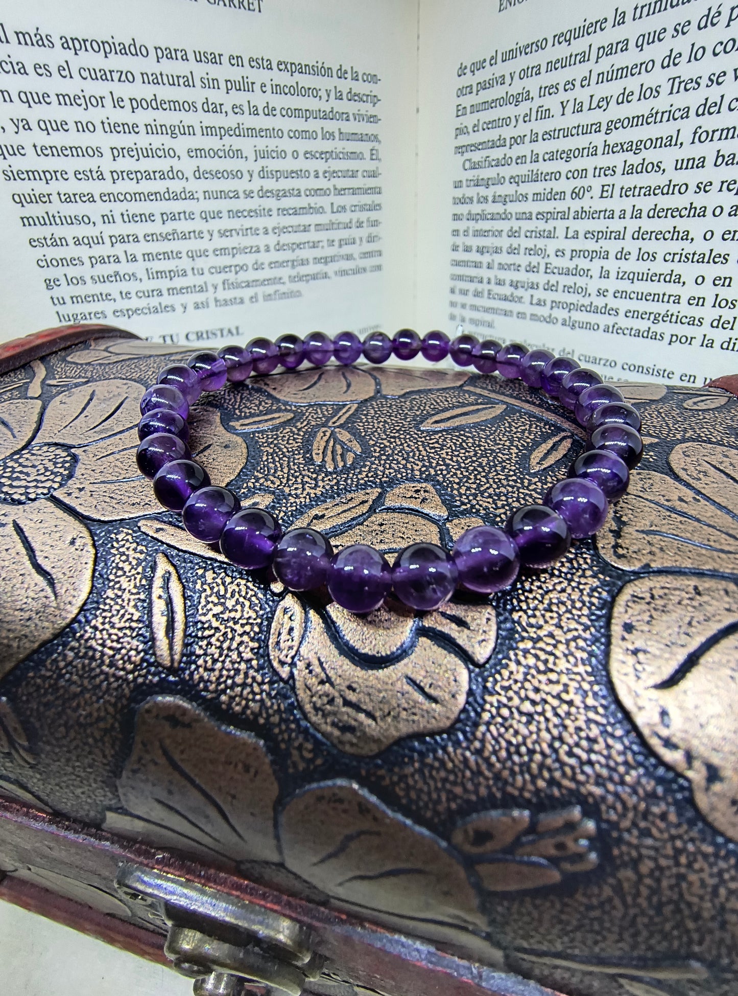 Pulsera Amatista de 6 mm