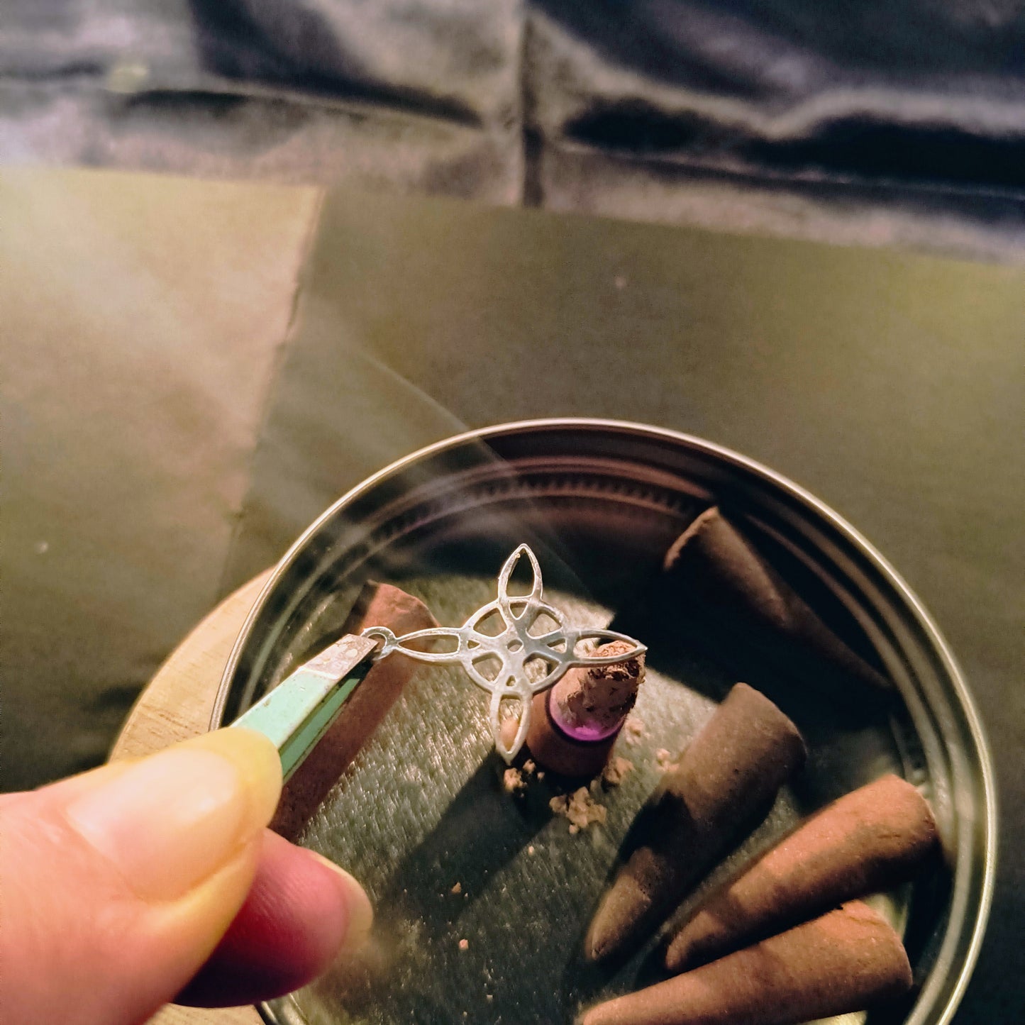 Collar de Nudo de Bruja Consagrado