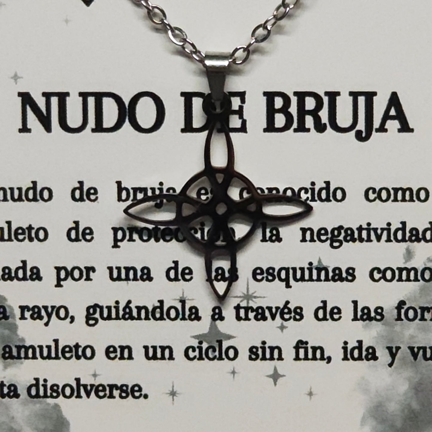 Collar de Nudo de Bruja