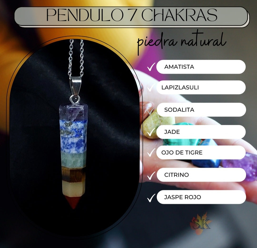 Péndulo 7 Chakras