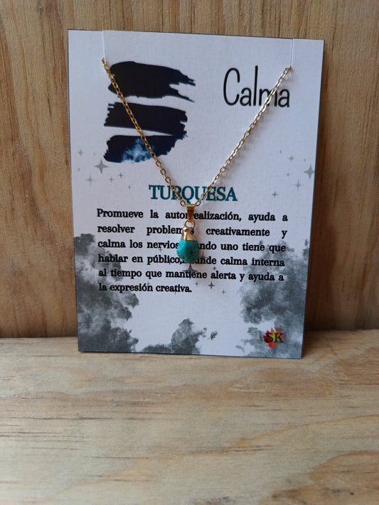 001 Collar Turquesa