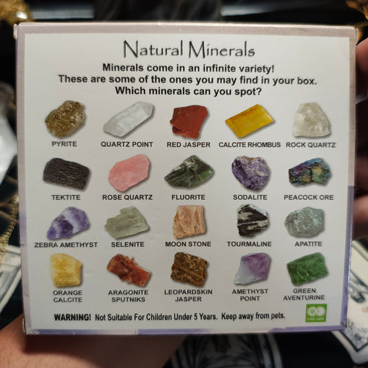 Piedras naturales caja mini