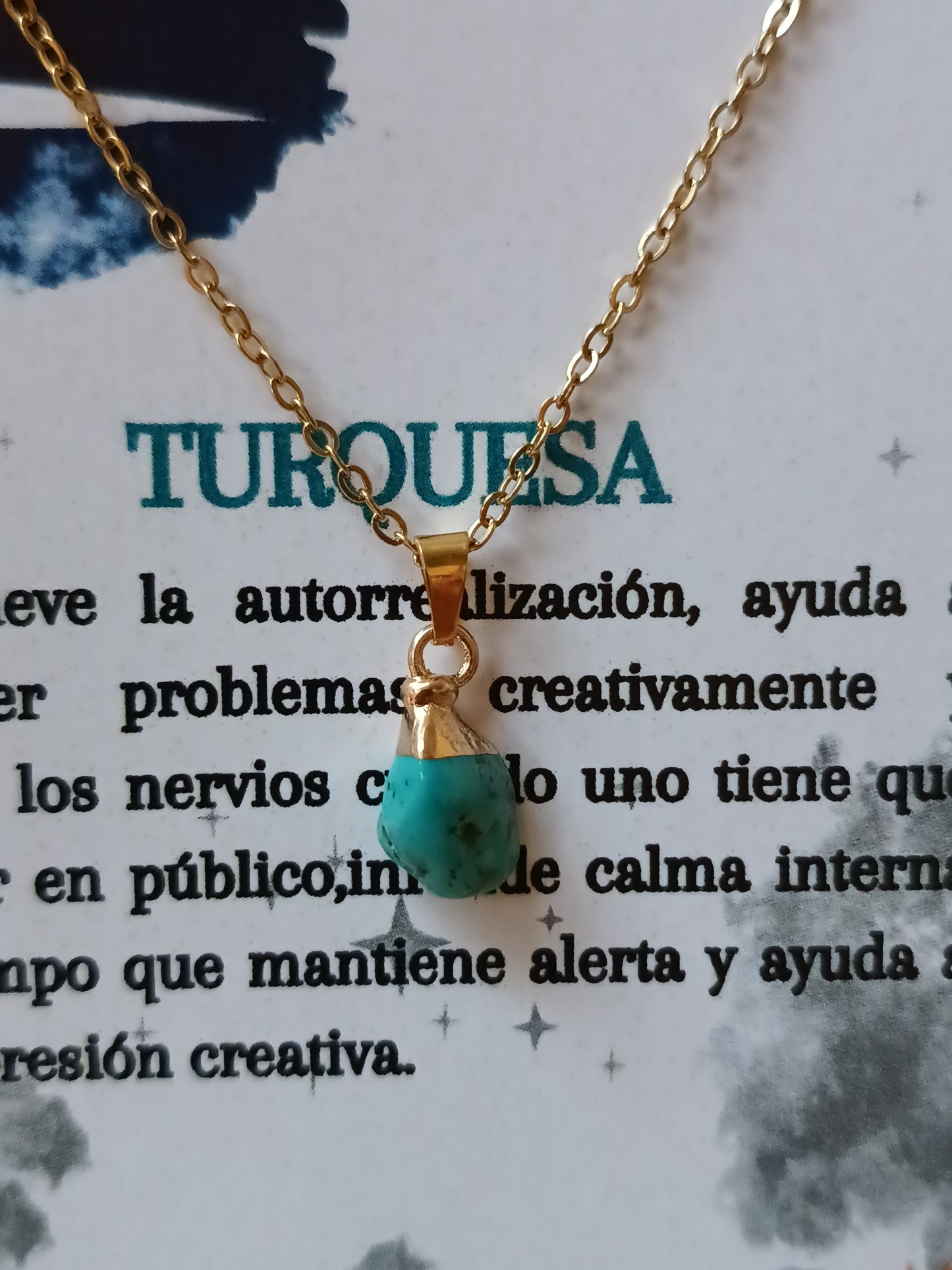 001 Collar Turquesa