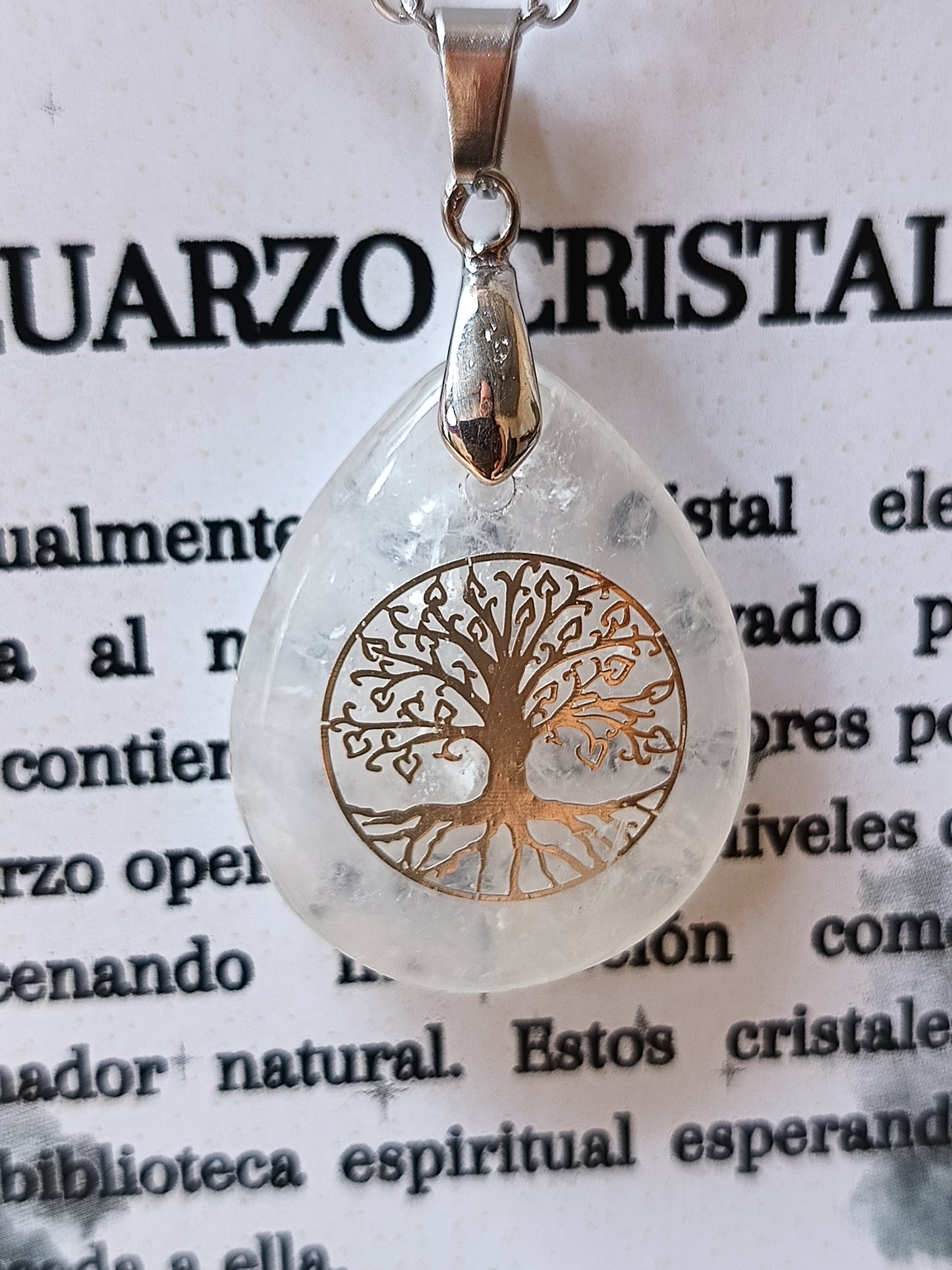 002 Collar de Cuarzo Roca