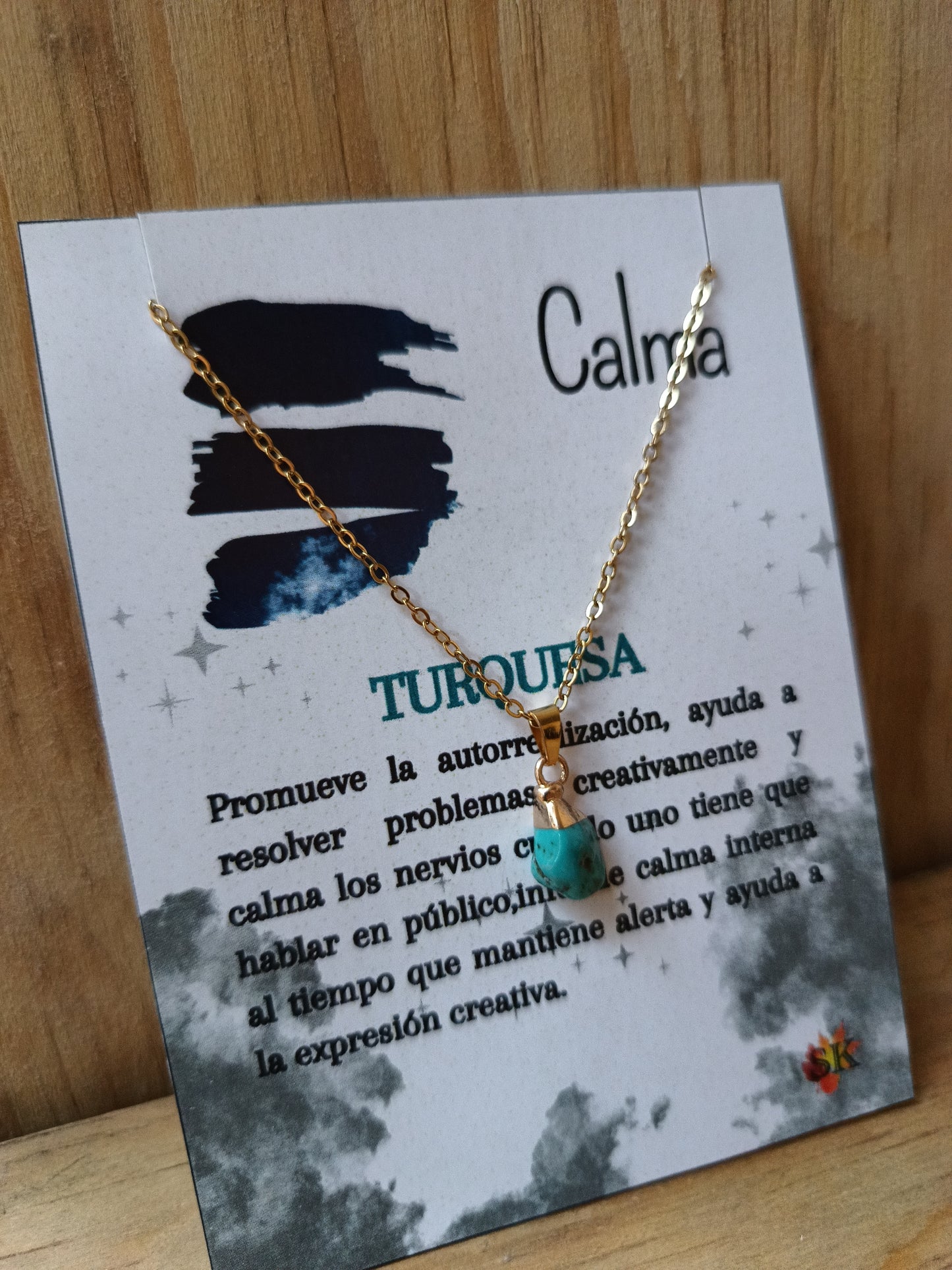 001 Collar Turquesa