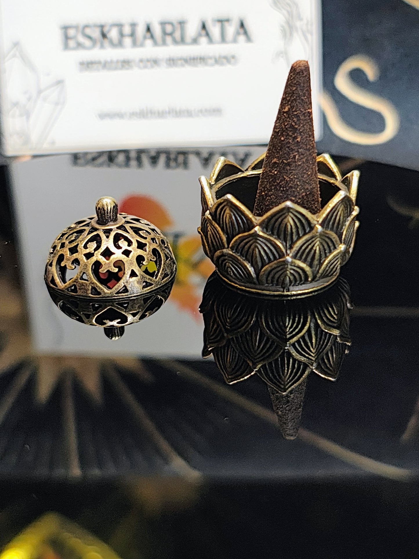 Base para incienso de cono (Mini)