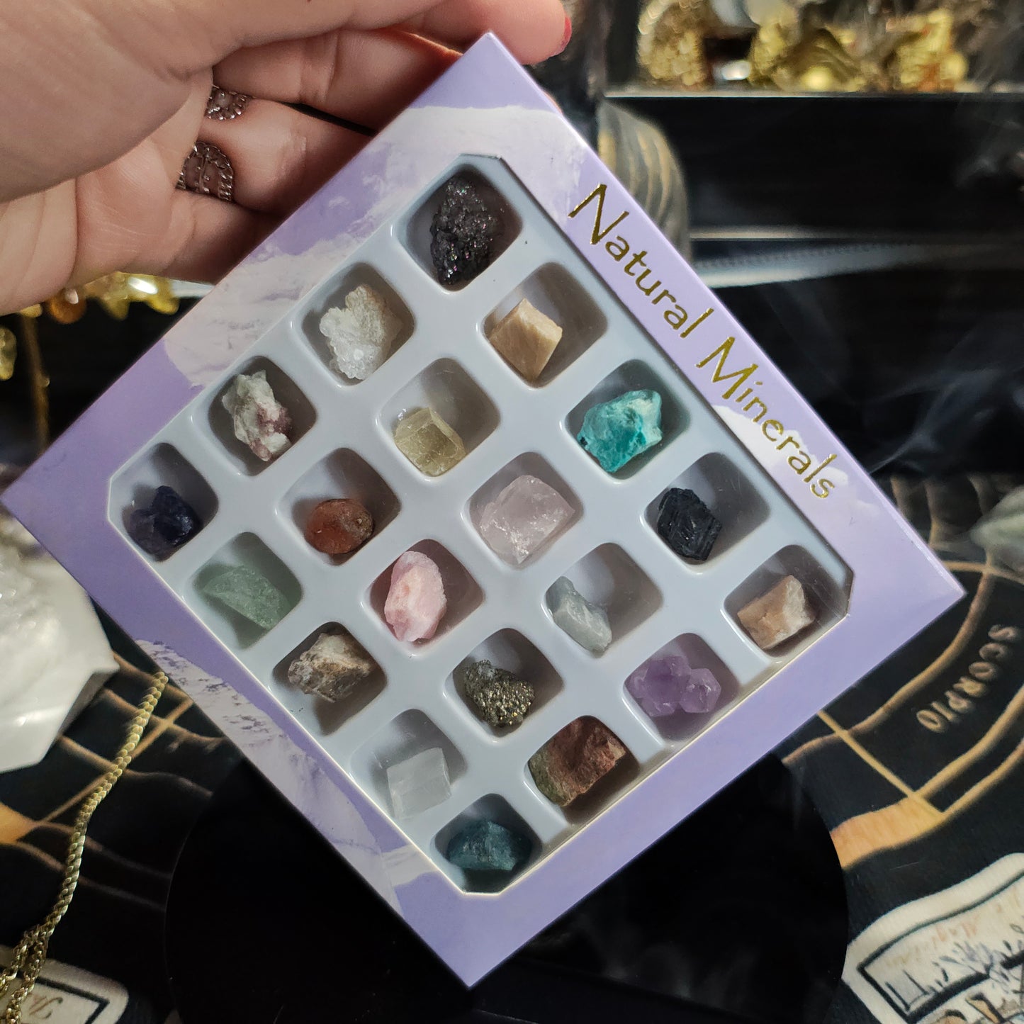 Piedras naturales caja mini