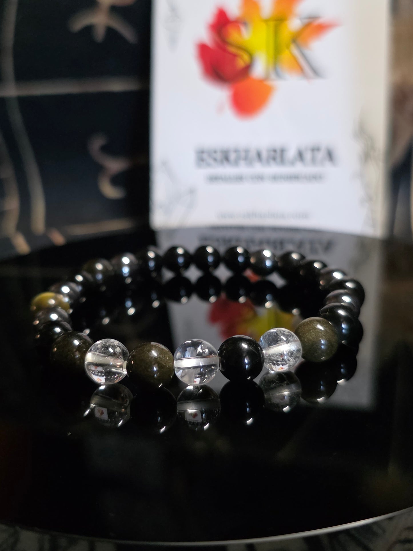 🛡️ Pulsera de Protección y Enraizamiento Energético