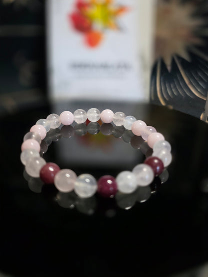 💗 Pulsera de Amor Consciente y Corazón Sostenido
