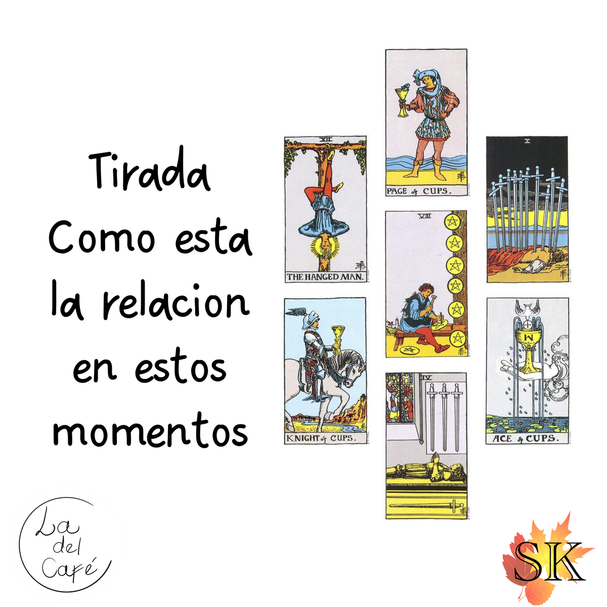 Tirada Como esta la relación en estos momentos (Amor)
