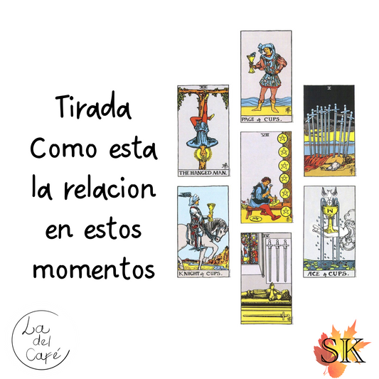 Tirada Como esta la relación en estos momentos (Amor)