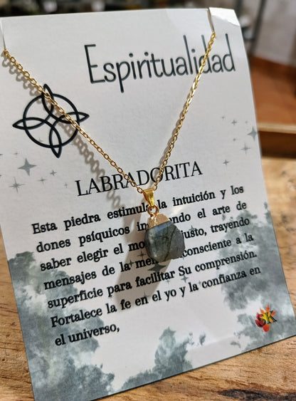001 Collar Labradorita