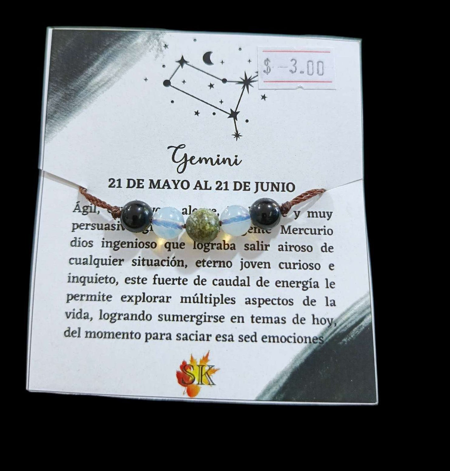 Pulsera Geminis