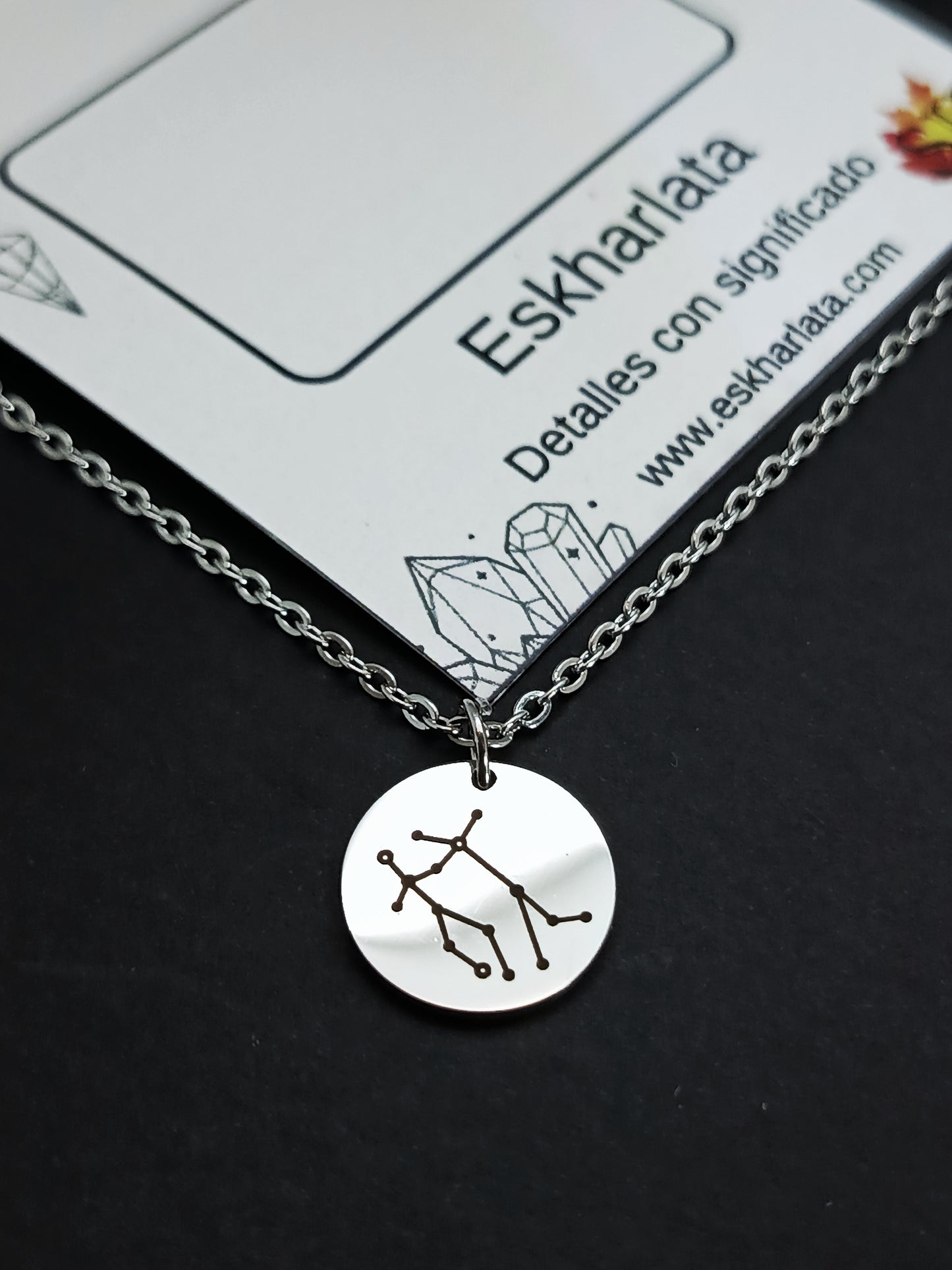 Collar Constelación de Geminis