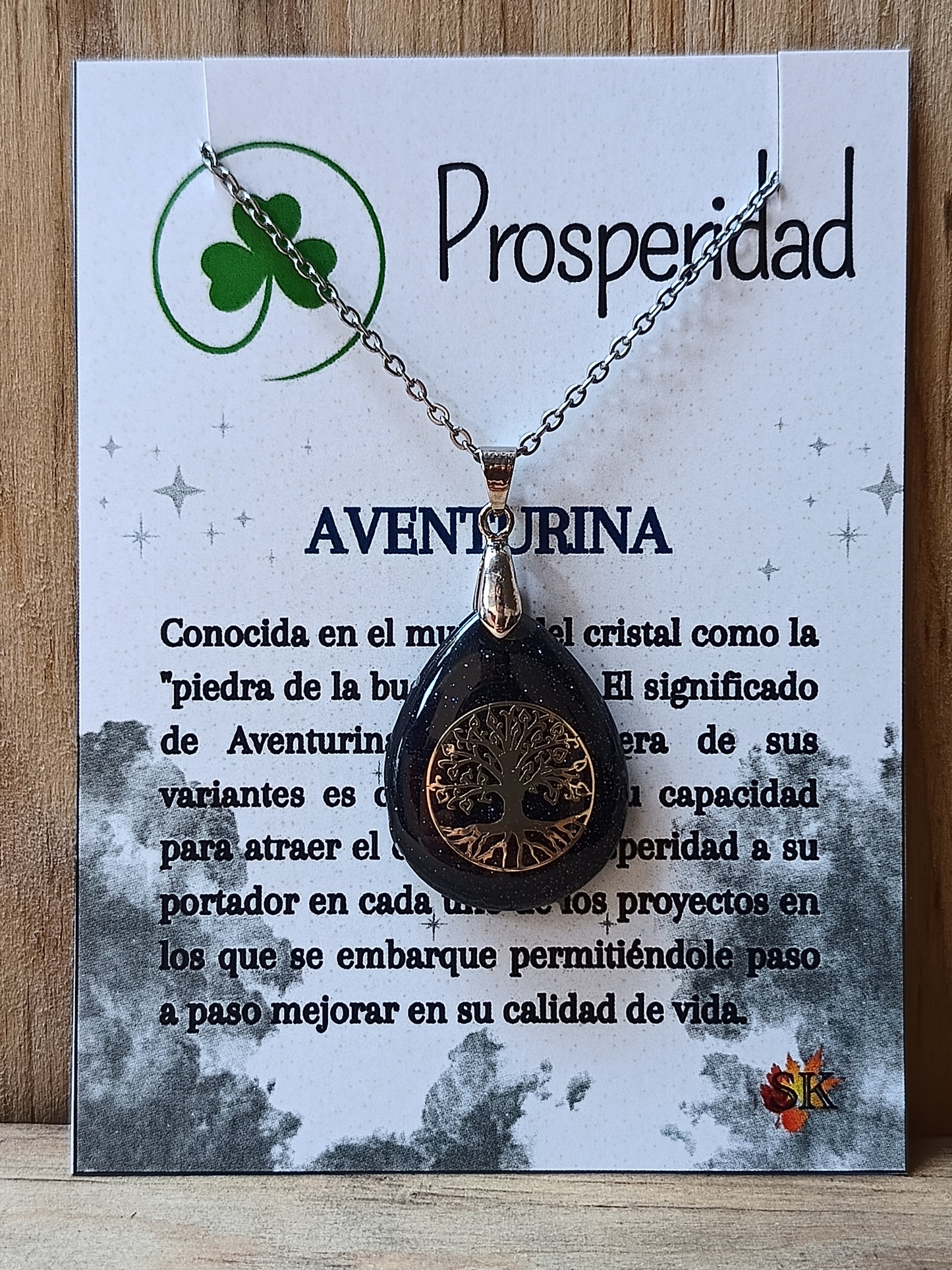 002 Collar de Aventurina