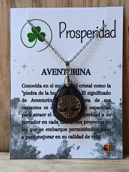 002 Collar de Aventurina