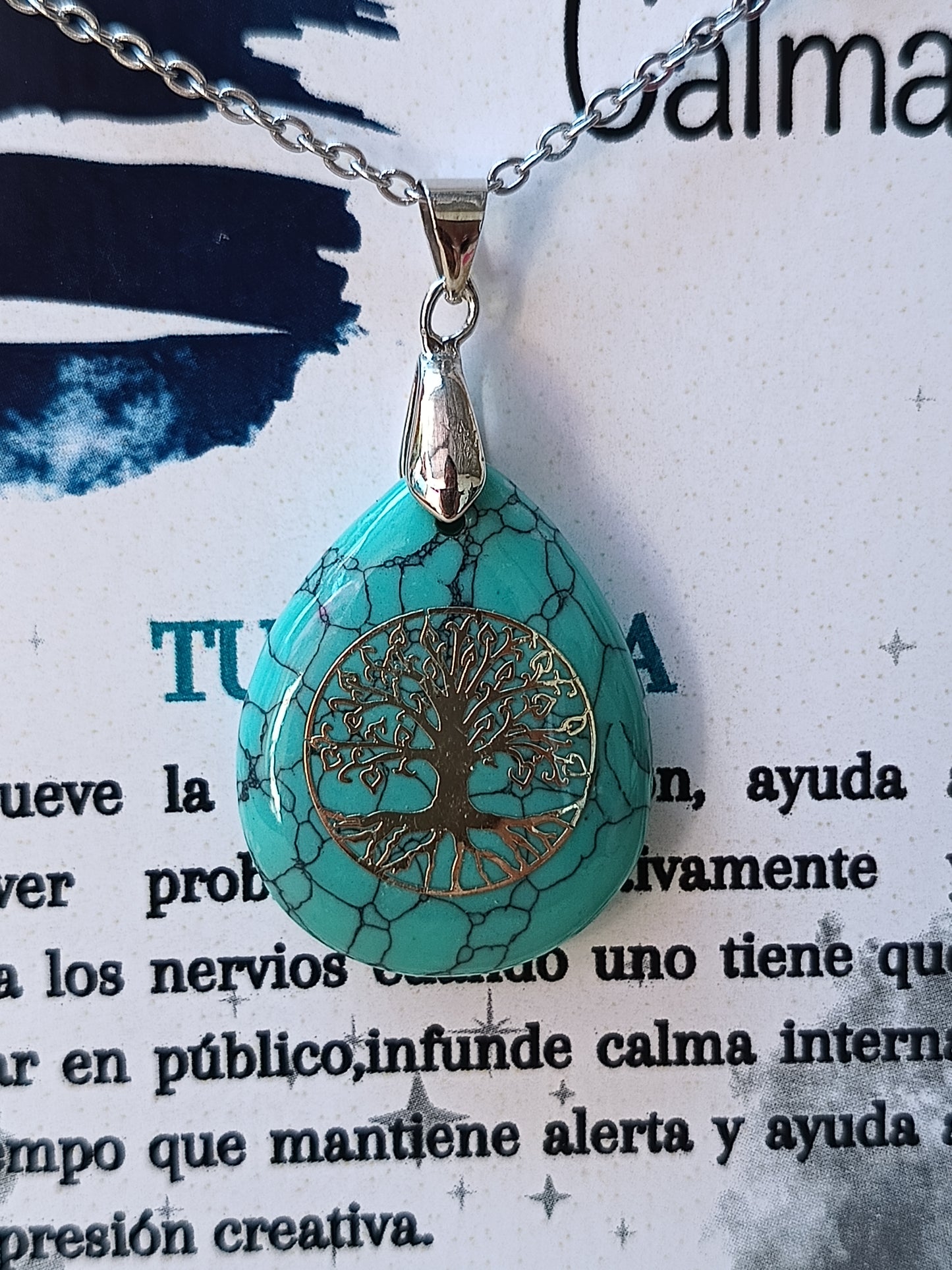 002 Collar Turquesa