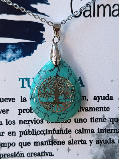 002 Collar Turquesa