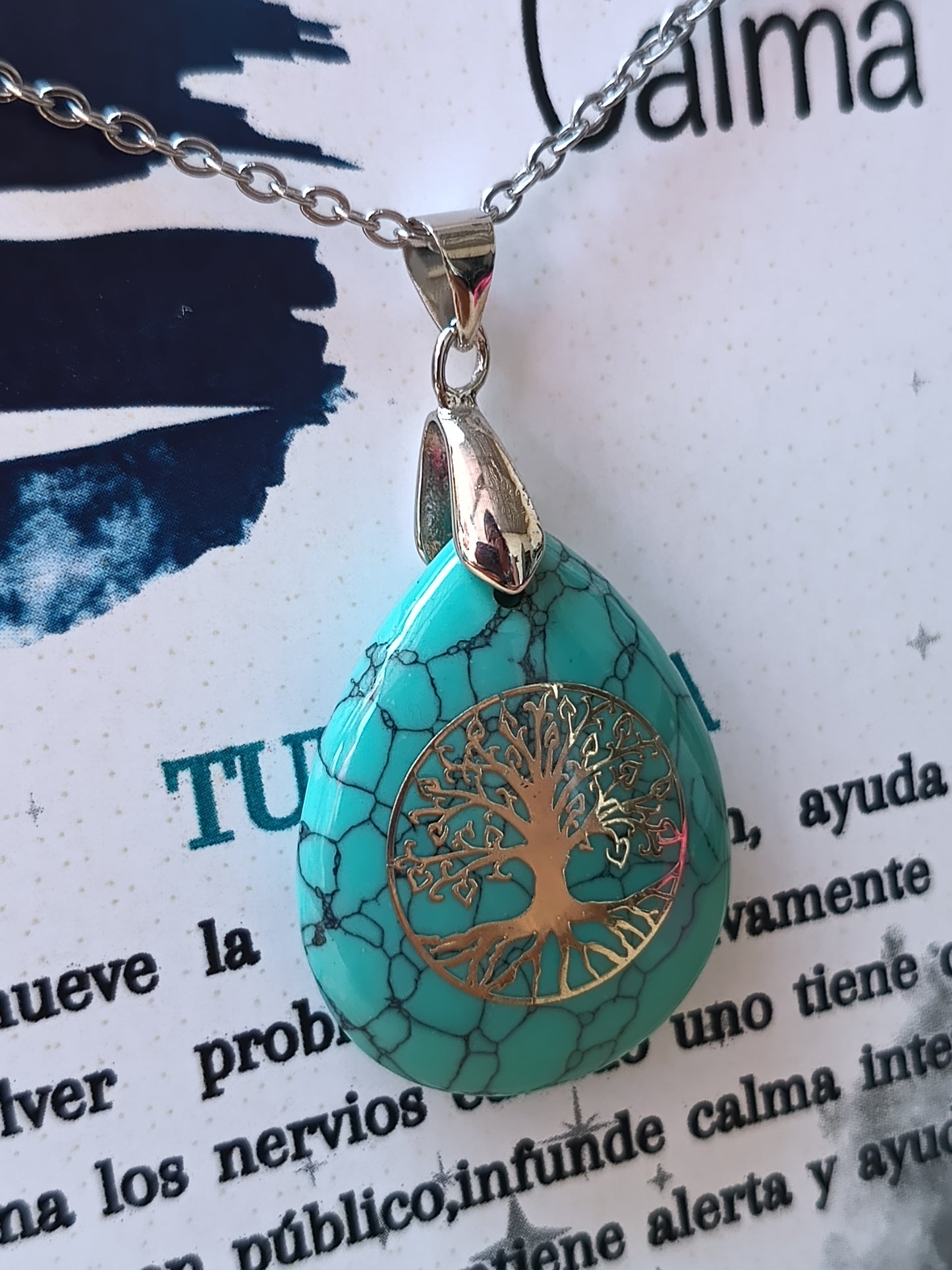 002 Collar Turquesa