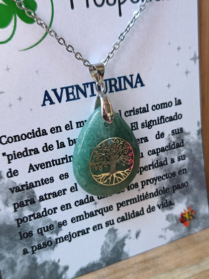 002 Collar de Aventurina