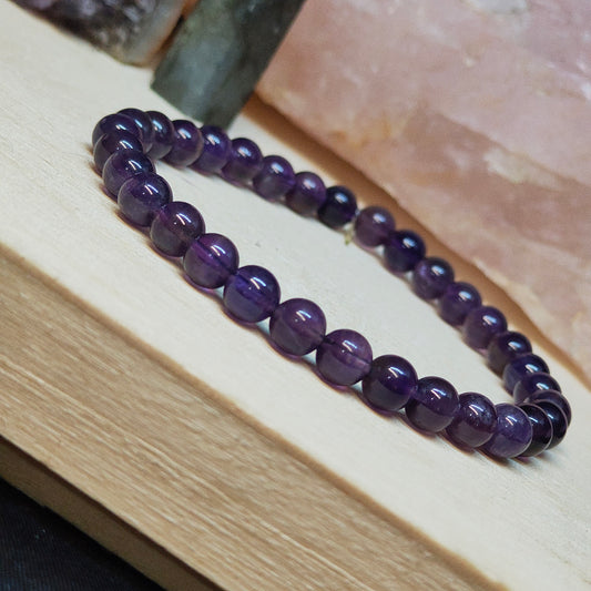 Pulsera Amatista de 6 mm