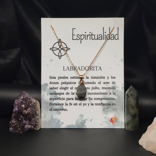 001 Collar Labradorita