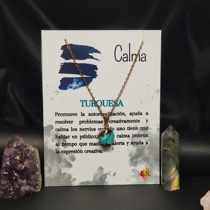 001 Collar Turquesa