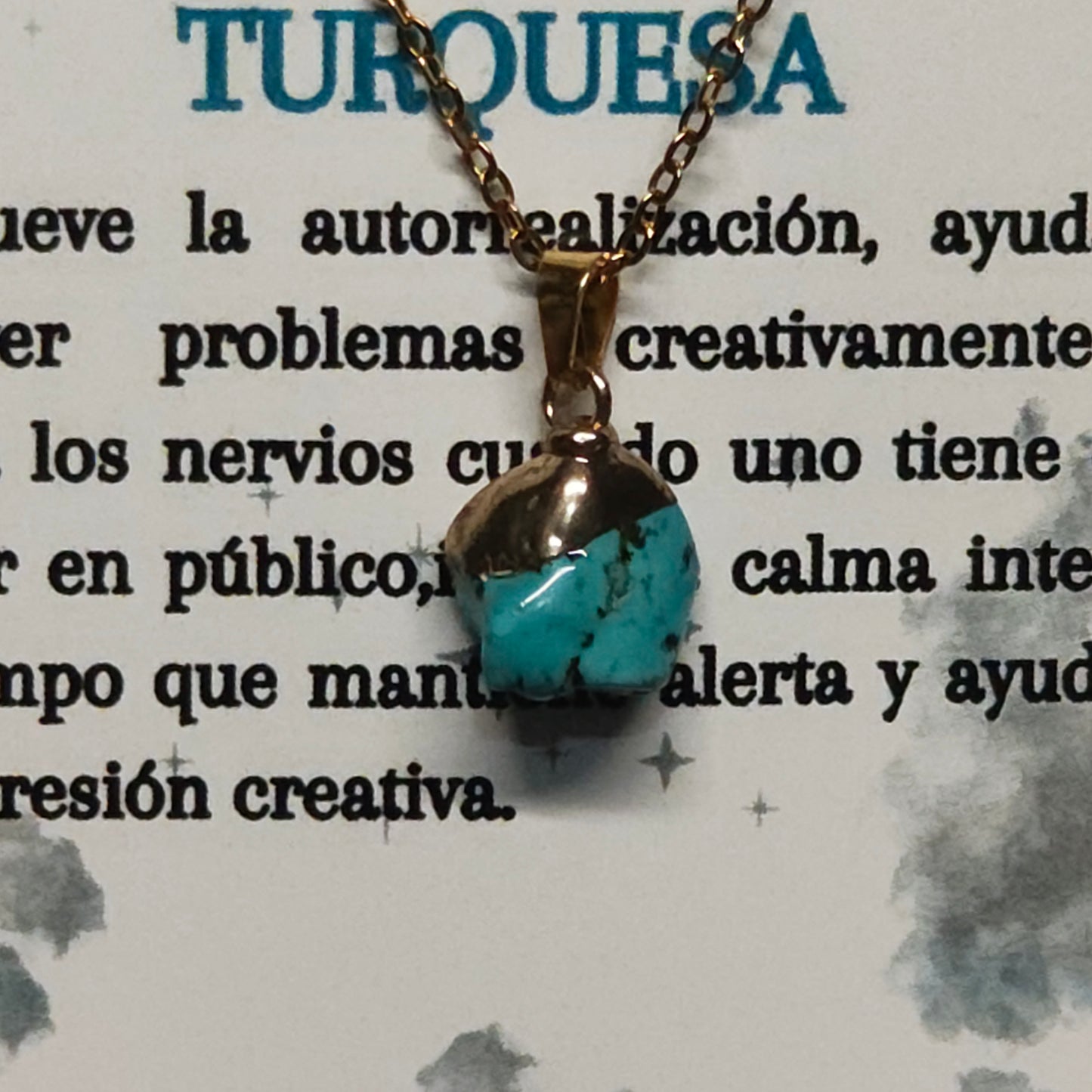 001 Collar Turquesa