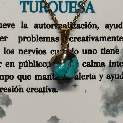 001 Collar Turquesa