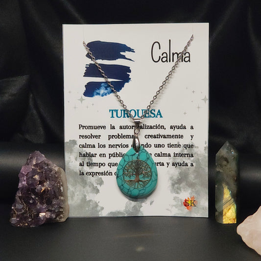 002 Collar Turquesa
