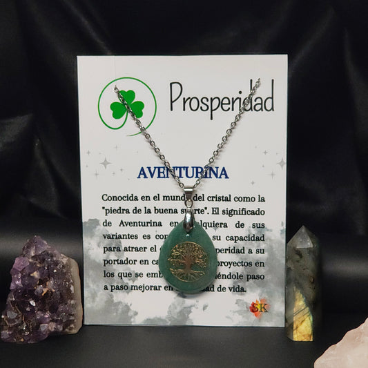 002 Collar de Aventurina