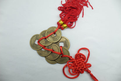 Amuleto de Monedas Chinas