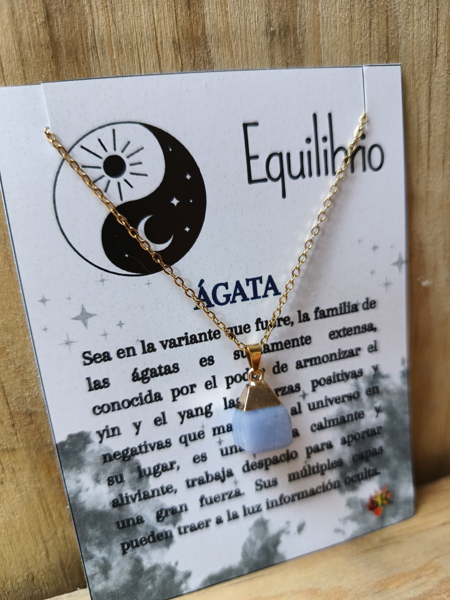 001 Collar Ágata Azul