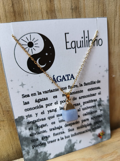 001 Collar Ágata Azul