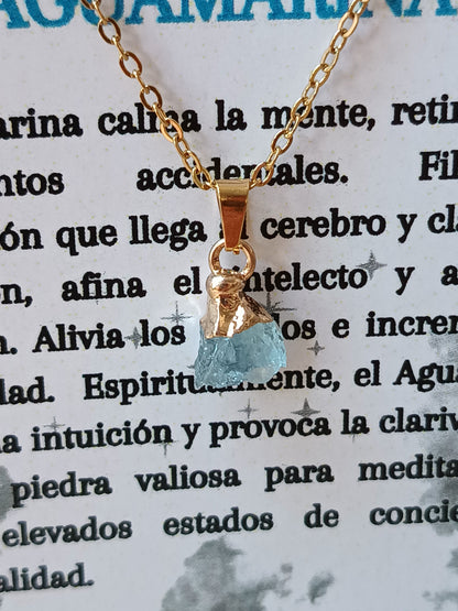 001 Collar Aguamarina