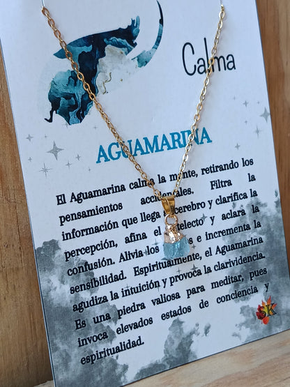 001 Collar Aguamarina