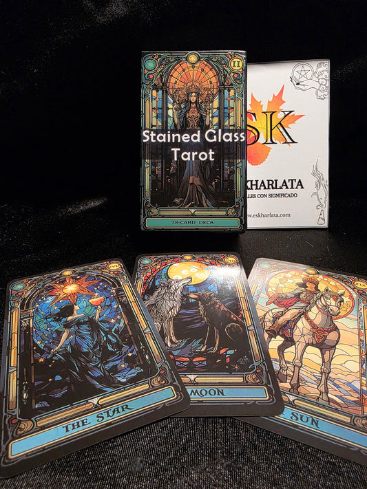 Tarot Stained Glass