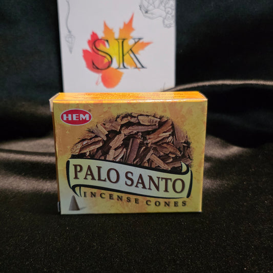 Incienso de Cono de Palo Santo HEM