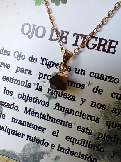 001 Collar Ojo de Tigre