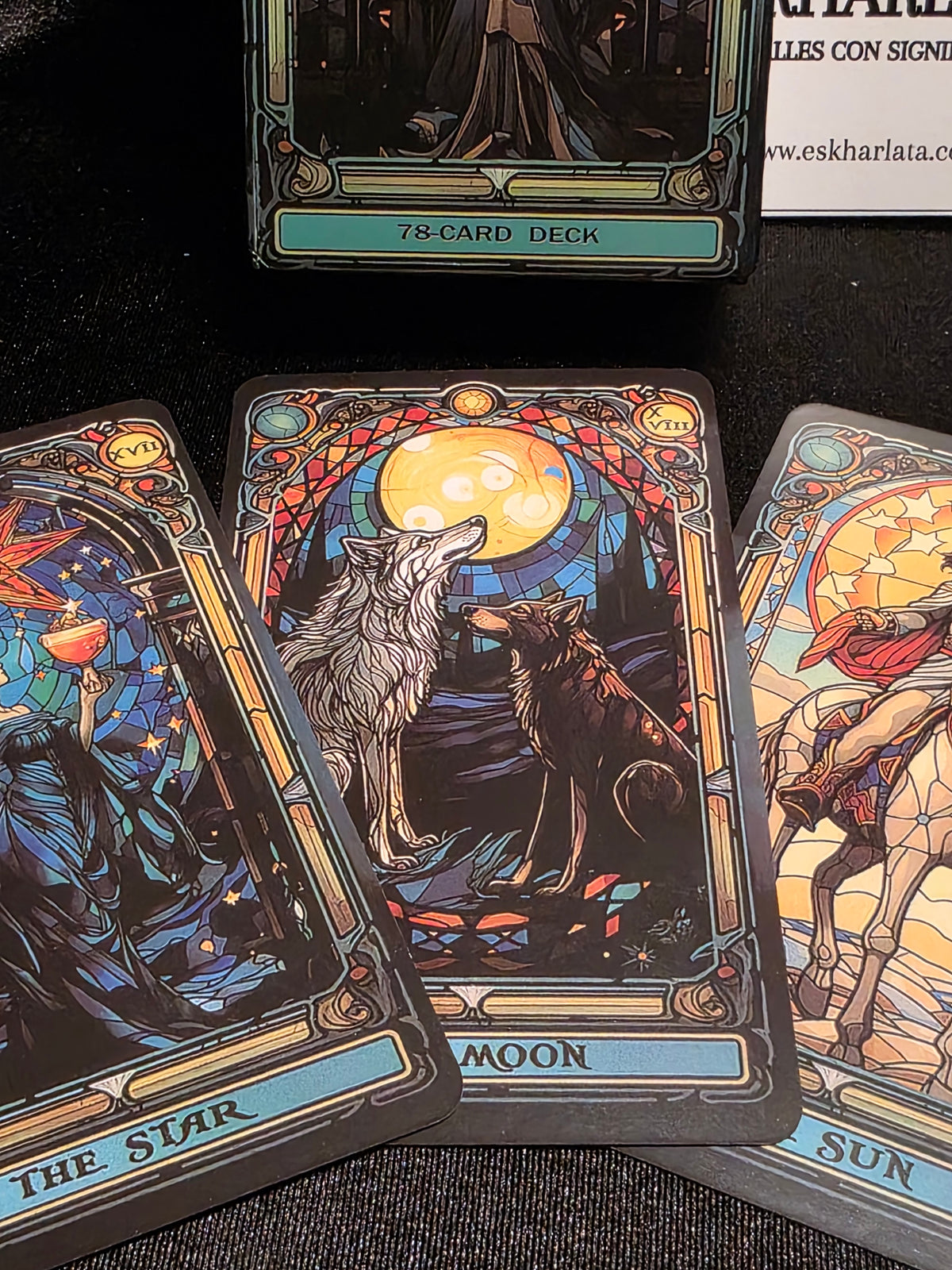 Tarot Stained Glass